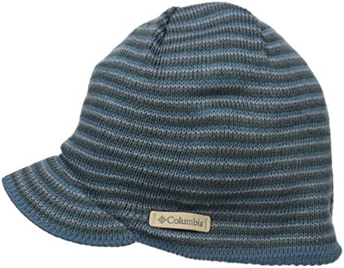 Northern Peak Visor Beanie, Blue Heron 