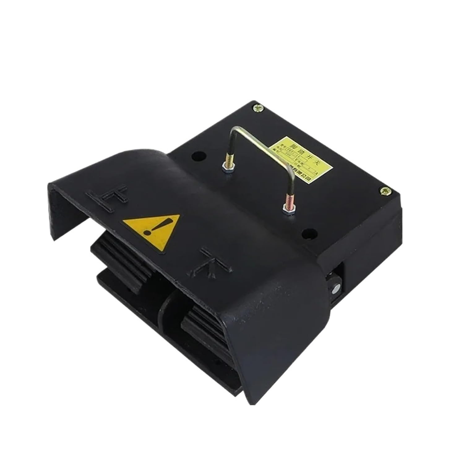 Foot Switch YDT1-14 Cast Iron Pedal Switch Double Feet Tread Silver Contact Metal Momentary Electric Power Switches