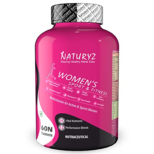 Naturyz, Women’s Sport Daily Multivitamin Tablets For Women, 60 Count