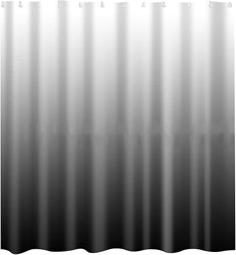 OLOPE Cortina de ducha de impresión digital, cortina de ducha de baño de 70 x 70 pulgadas, cortina de ducha de poliéster de impresión digital,