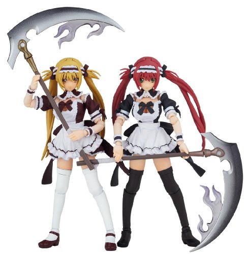 Revoltech Queens Blade: 002-Ex Airi 2P Color Pvc Figure 1/12 Scale By Kaiyodo #TOP5