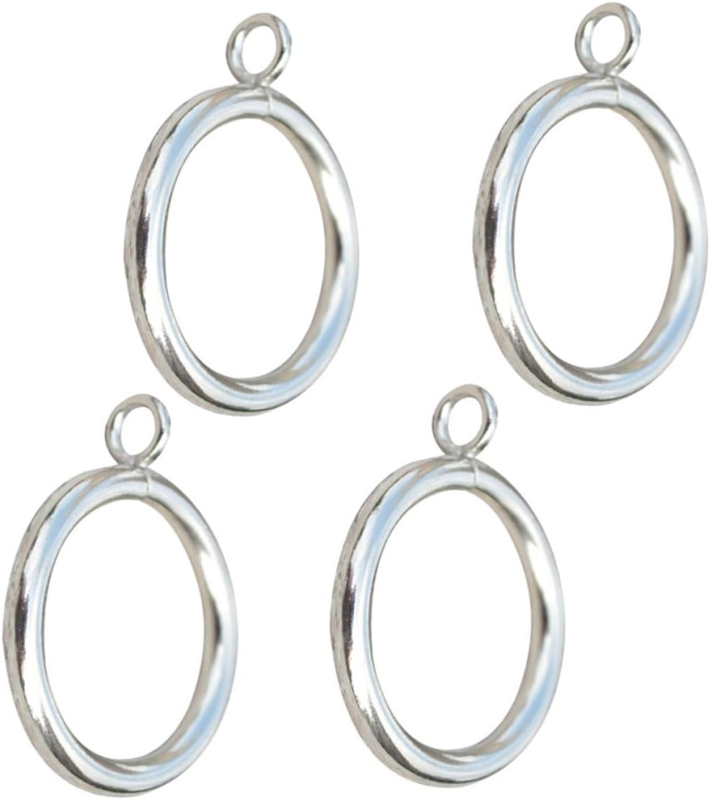 14pcs Metal Curtain Rings Single Pack for Hanging Curtains