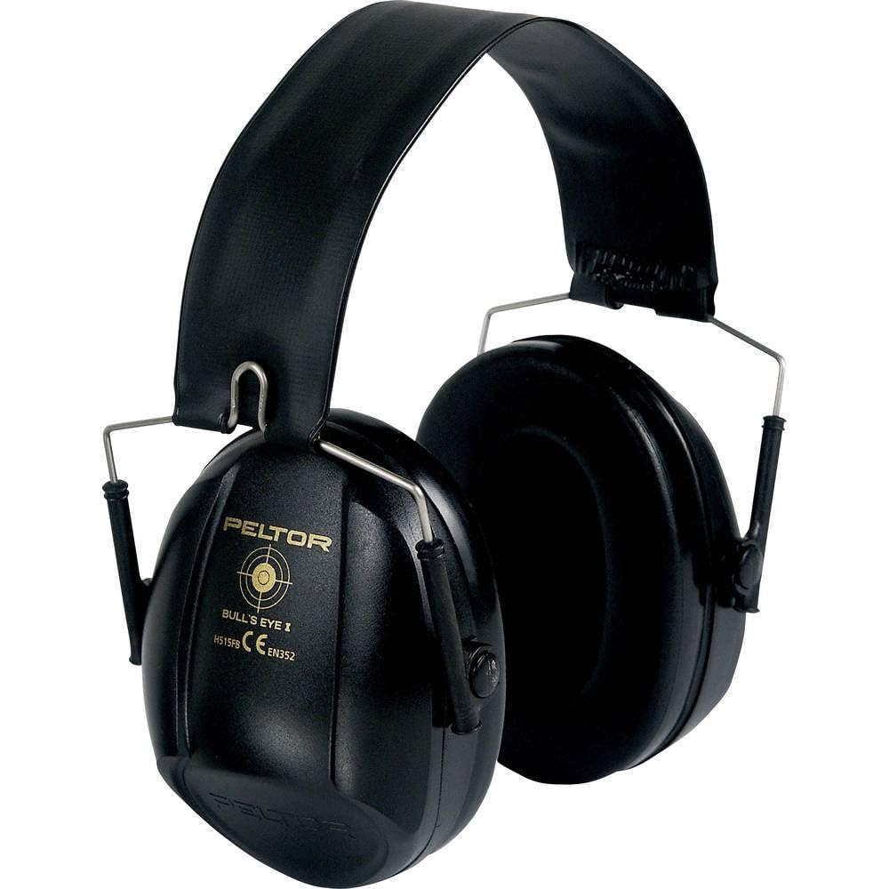 Peltor Bull's Eye I Hearing Protectors Safety Earmuff Combat Ear Defenders Black