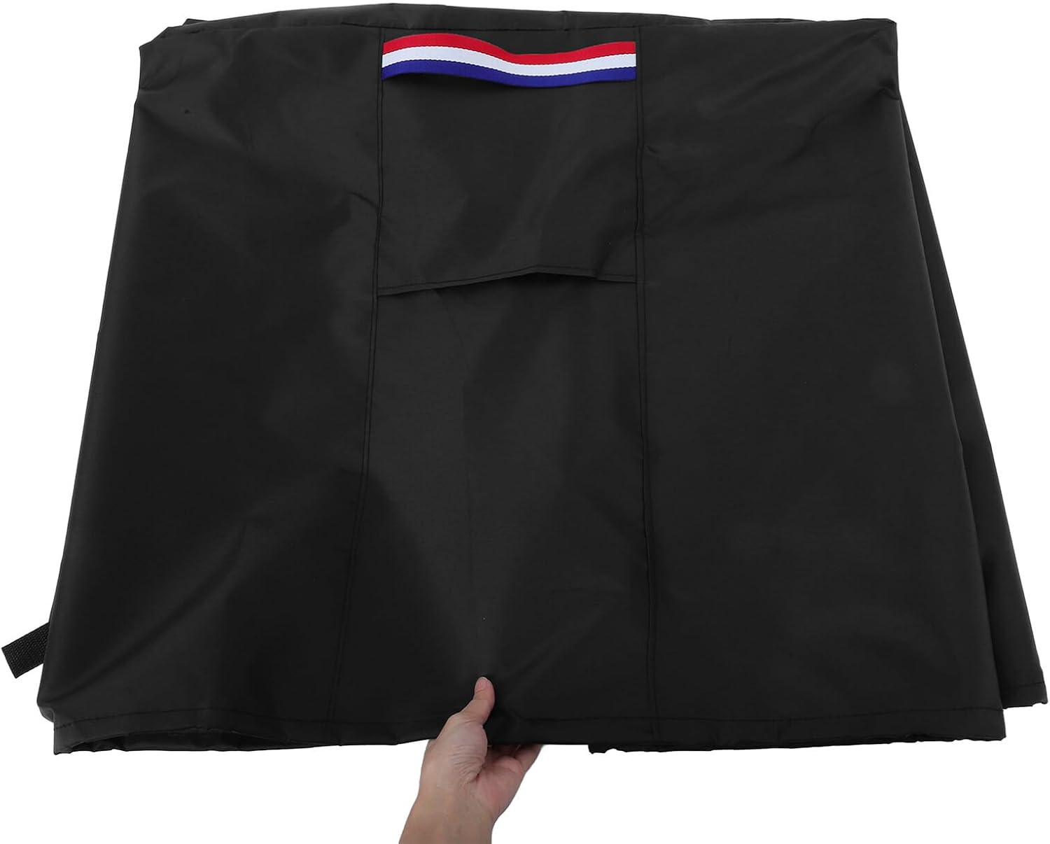 NUOBESTY Square Fire Pit Cover Outdoor Patio Fireplace Protector with Full Coverage Sunlight Resistant Easy to Clean and Store Weatherproof Guard for Fireplaces