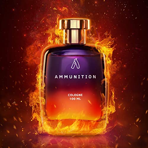 Ustraa Ammunition Cologne - 100 ml - Perfume for Men | Deep, Mysterious Fragrance of the Night | Long-lasting Fragrance | Fresh, Spicy and Musky... - Image 3
