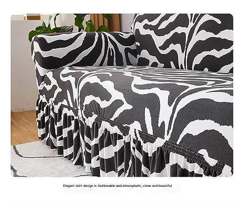 Printed Sofa Cover for 1/2/3/4 Seater Furniture Blue Deer Design Stretch Slipcovers Armchairs Universal Recliner Chair Covers Protective Corner 190 230cm - Image 8