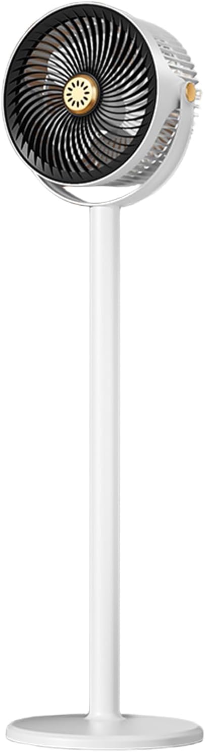 360degrees Rotation Desktop Floor Fan 5 Speed Adjustable Height Quiet Cooling Fan Study Bedroom Home Applications Offices Desktop