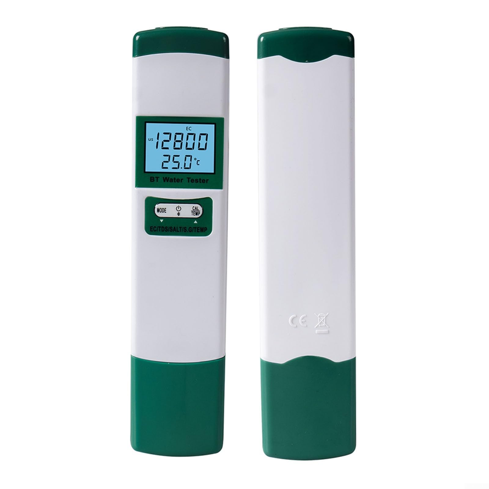 Tester di qualità dell'acqua BT98603, sale 5 in 1 per misuratore di temperatura SG per analisi della salinità della piscina e dell'acquario
