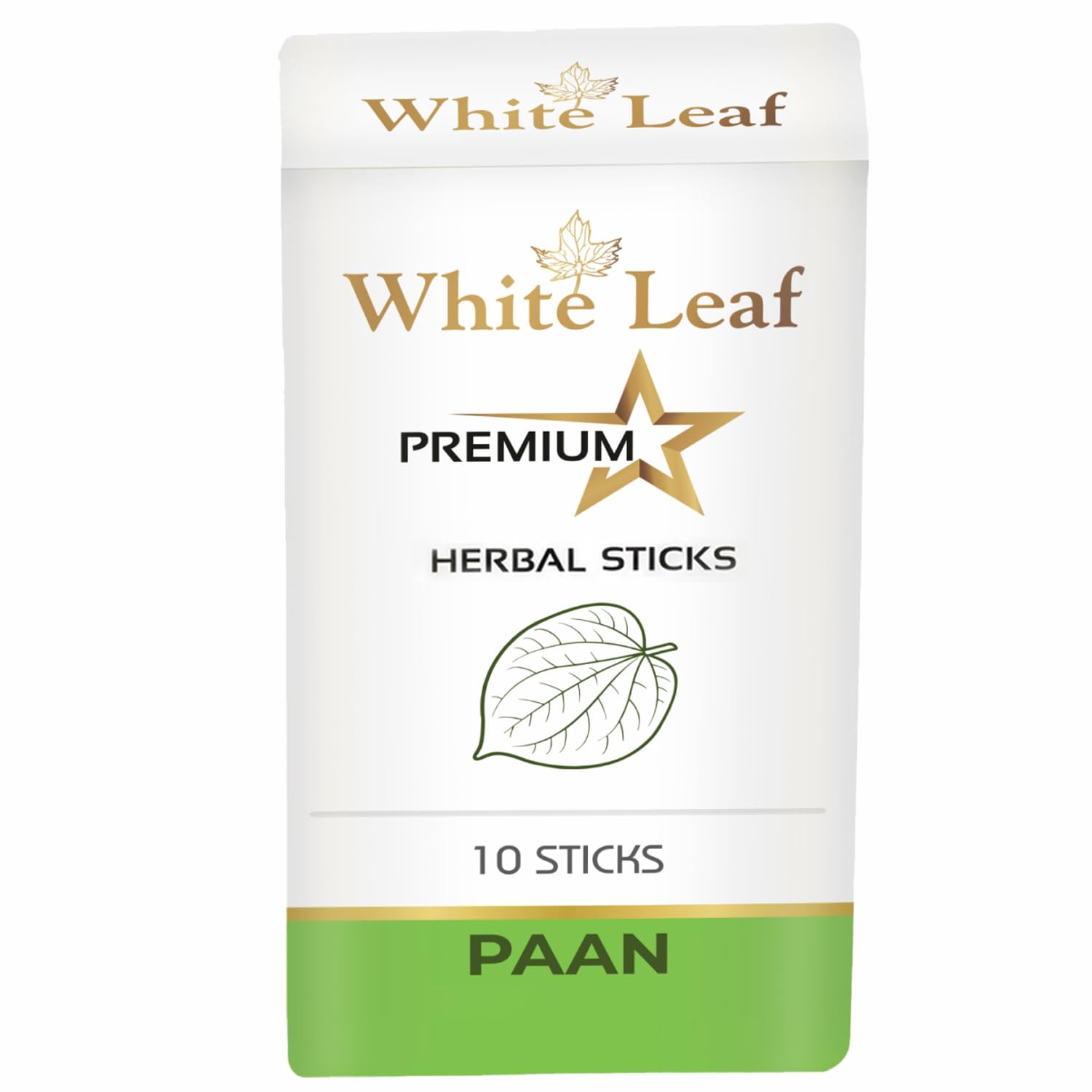 White Leaf King Size Herbal Sticks Paan Flavour Nicotine Free Natural Herbal Alternative Plant Based Wellness Sticks 10 Pack-image-33