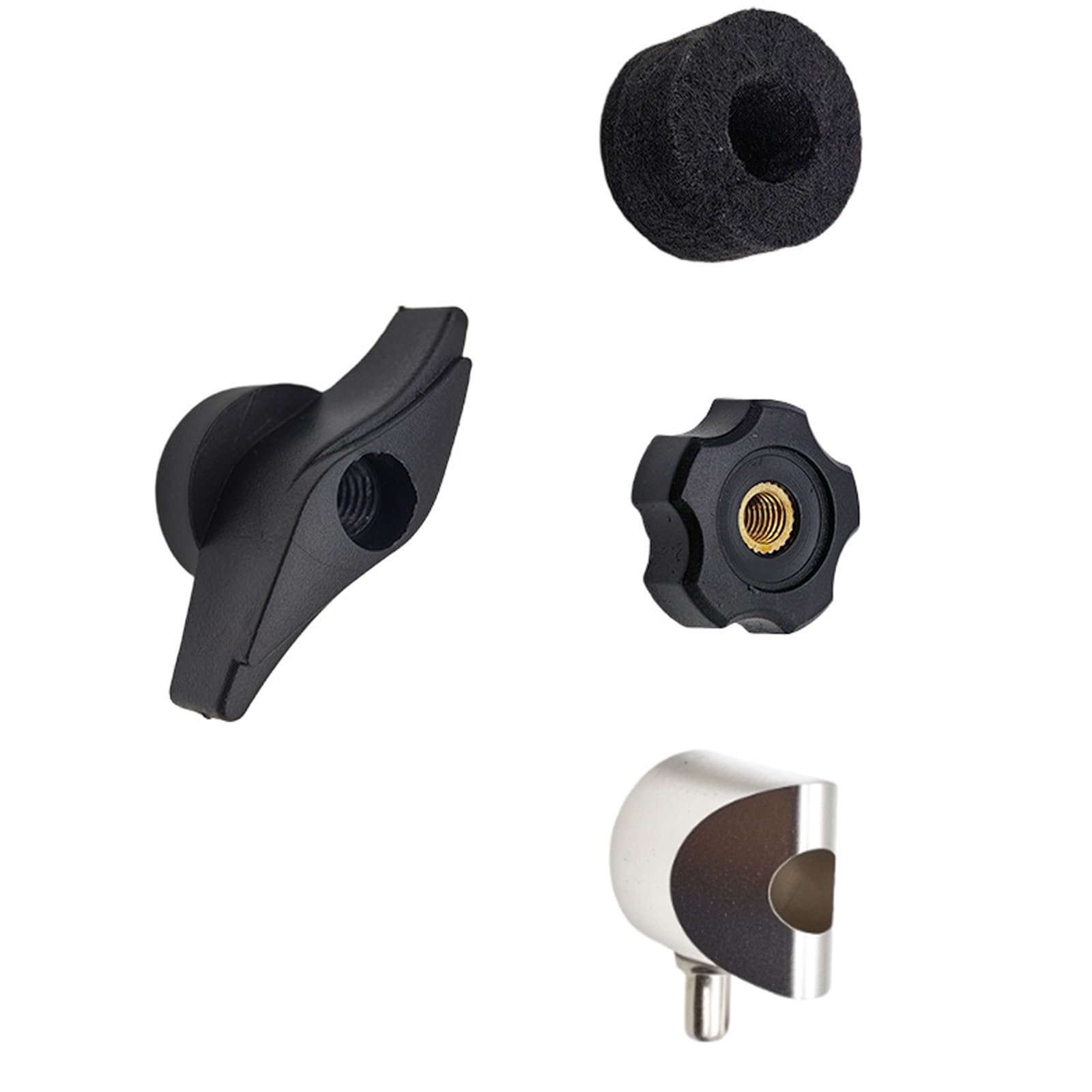 HUANGTNG Nylon Cymbals Stand Accessories with Adjustable Height and Angles Cymbals Stand Part for Electronic Drum Set