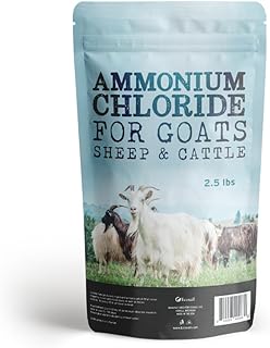 Ammonium Chloride Powder, 99.9% Pure, Wood Burning, Plant Fertilizer, Soldering Flux for Metalworking, Clothing Dye Ingredient, 2.5 lbs