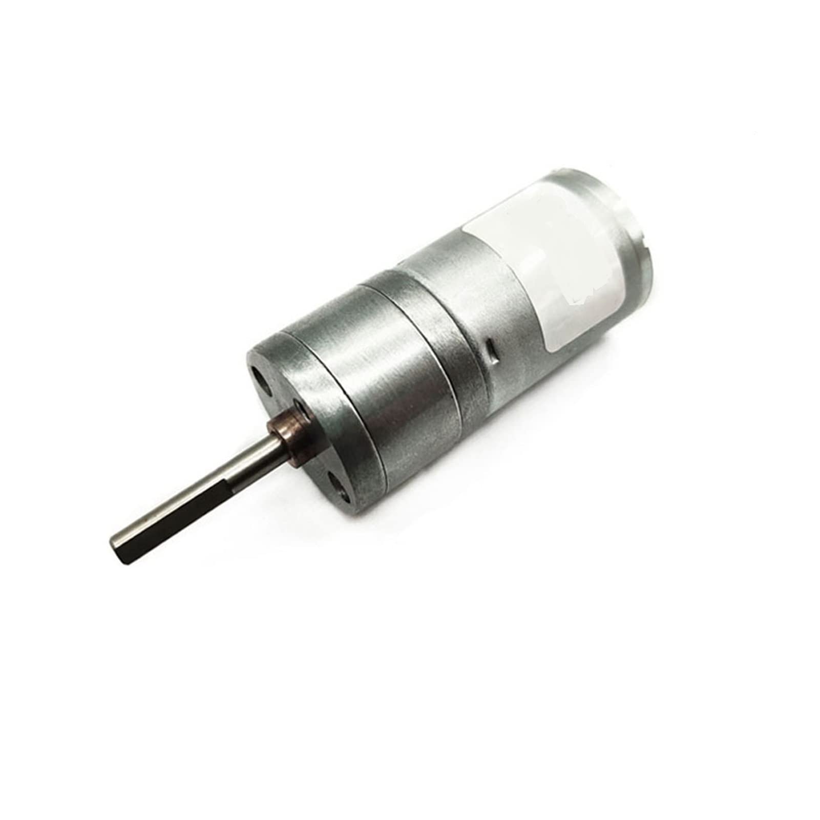 KOVNOVI GA25-370 DC Gear Motor 6-24V D Shape 25mm Long Shaft Motor Reducer Gear Electric Motor for Accessories DINGGUANGHE (Speed(RPM) : 12v 16rpm, Voltage(V) : Package B)