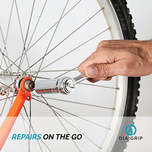 DIA-GRIP Universal Socket 3pcs Tool set (7-19mm) |Bushing Ratchet wrench set | Tools for men set | Wrench Power Drill Adapter Set | Super Socket Professional Repair Tool | Handyman special gift…