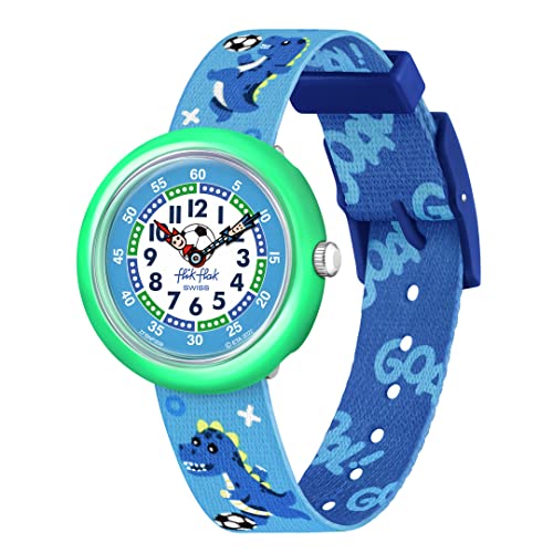 Flik Flak Soccerozaurus Unisex Kids Watch (Model: Zfbnp209) #TOP21