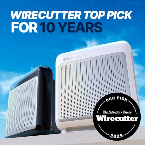 Image of COWAY Air Purifiers for Home Up to 1,748ft, True HEPA Filter for Smoke, Allergies, Pet Dander, Odor, Air Quality Monitor, Auto&Eco Mode, Timer, Filter Indicator, 3yr Warranty, 200M, White