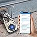 eGeeTouch 5th GEN Outdoor Smart Padlock – (Single, Short Shackle) Keyless Bluetooth & NFC Lock, Durable Weatherproof Security for Sheds, Gates, Bikes - Convenient App Control & Enhanced Safety