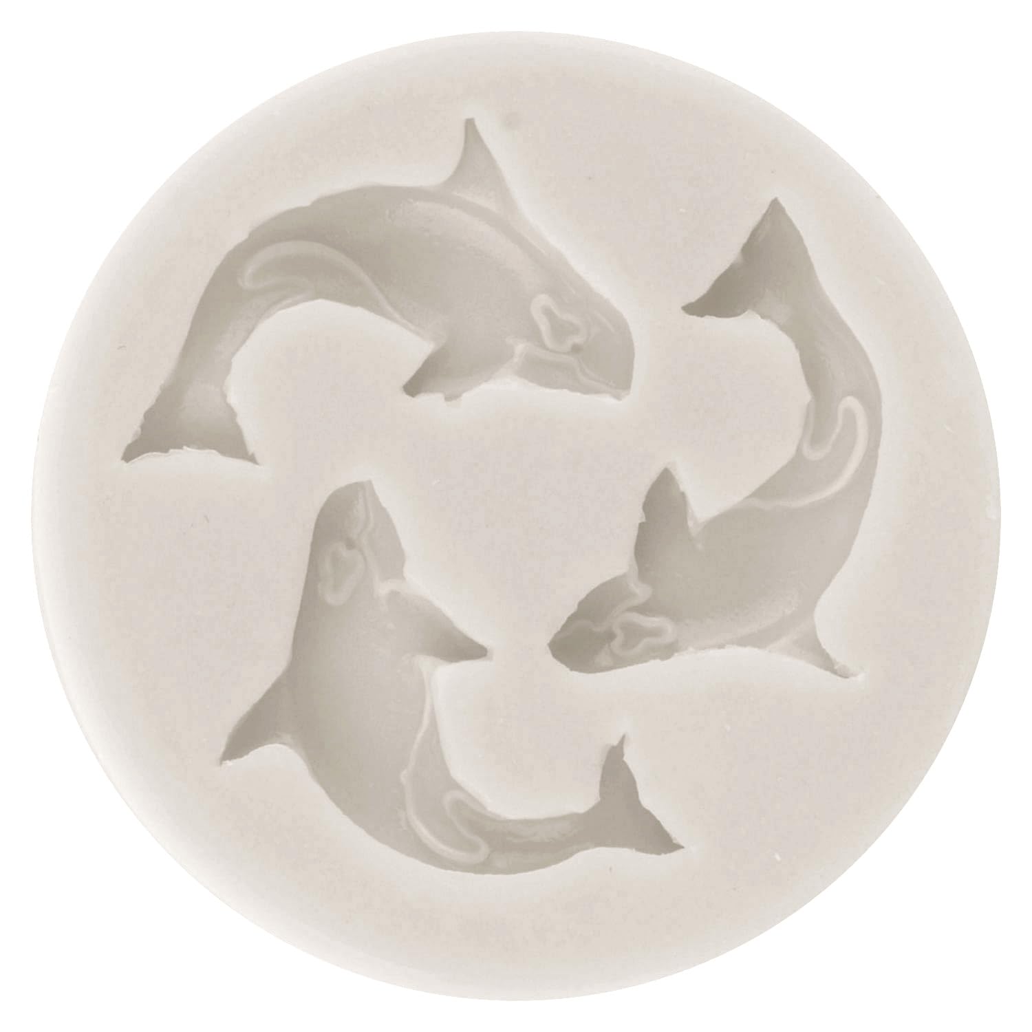 Molde De Silicona 3D De Sirena/delfín/pez/vida Marina, Molde Para Cupcak Con Fondant De Chocolate, Molde De Arcilla DIY, Herramientas De Decoración De Pastel, Utensilios Para Hornear - AliExprs