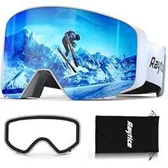 Blue Lenses/White Frame - Magnetic