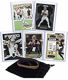 Drew Brees Football Cards Assorted (5) Bundle - New Orleans Saints Trading Cards