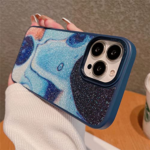 Coque silicone iPhone 13 Pro Max protection caméra métal antichoc bleu