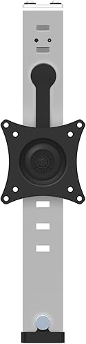 StarTech.com Soporte para monitor de cubículo, colgador de pared para cubículo, pantalla VESA de hasta 34 pies, soporte ergonómico de altura
