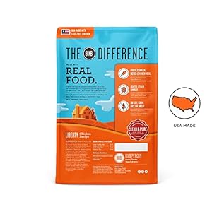   BIXBI-Liberty-Grain-Free-Dry-Dog-Food-Chicken-Recipe-22-lbs-Fresh-Meat-No-Meat-Meal-No-Fillers-for-Easy-Digestion-USA-Made