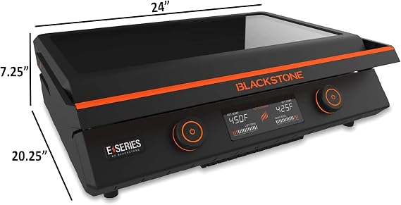 22 Inch Electric Griddle Nonstick with Lid, 8001 E-Series Tabletop Large Griddle By Blackstone with Blackstone Griddle Accessories For Indoor and Outdoor Use