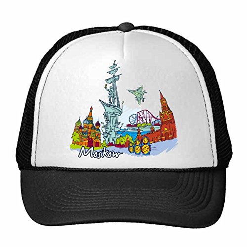 Gorra de béisbol de Moscú para paseos urbanos y turismo cultural