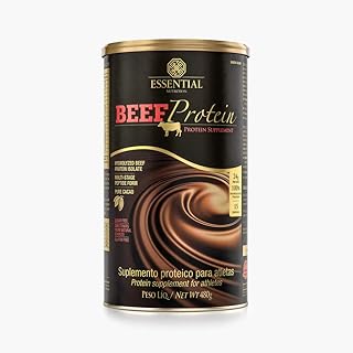 Beef Protein - 480G Chocolate - Essential Nutrition, Essential Nutrition