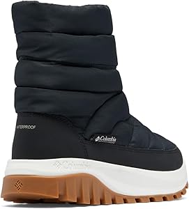 Amazon.com | Columbia Women's Snowtrot Mid, Black/Sea Salt, 5