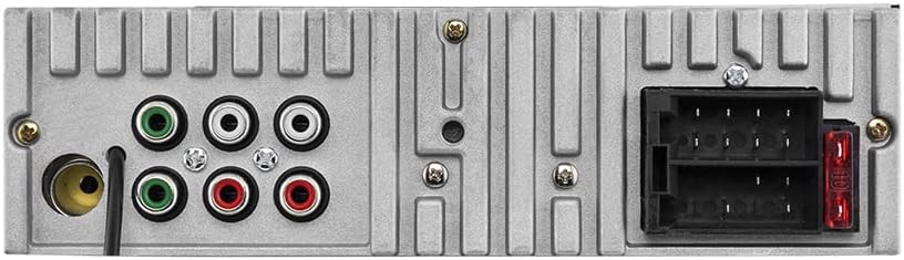 DS18 SDX1M Multimedia Car Stereo Built in Bluetooth 7 Volt Preouts- Single Din Mechless Digital Media Receiver Dual USB SD AUX Input AM FM Car Radio Remote Quick Charge Hands Free : Electronics