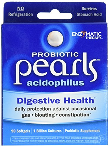 Enzymatic Therapy Acidophilus Pearls 1 Billion CFU (90 Capsules)