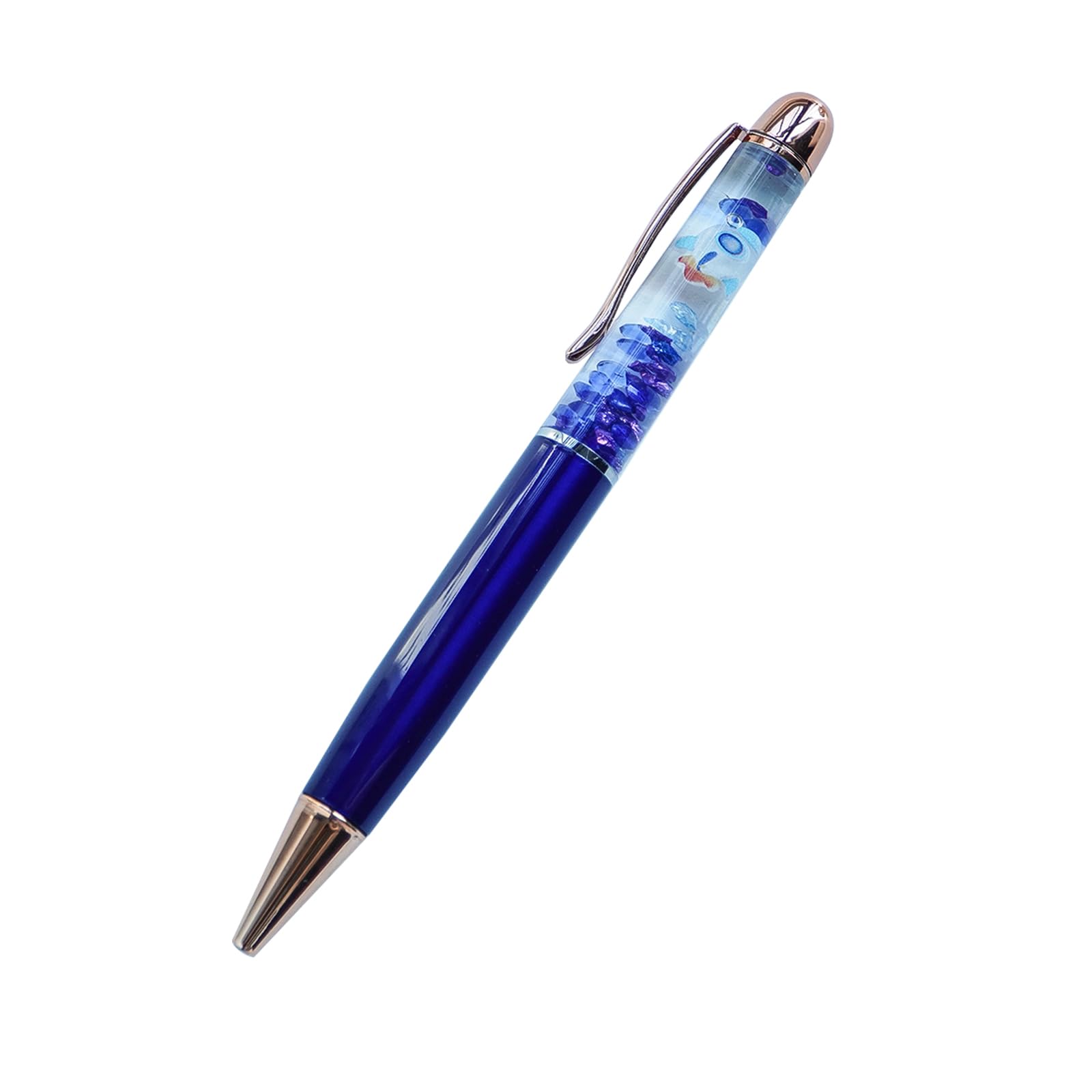 Sikyby Rocket Fun Pens Cute Floater Floating Liquid Writing Journaling Office Pen Unique Present Gifts — image 1