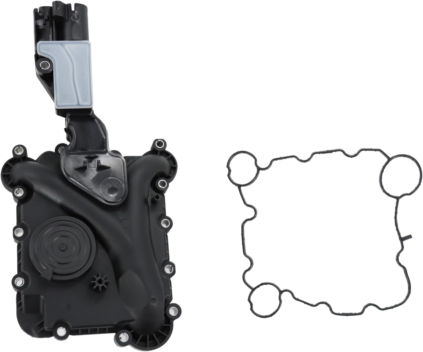 DYRDINSHOW 06E103547P Engine Crankcase Vent Valve Replacement for 05-13 Audi A4 A6 Quattro Q5 3.2L Oil Separator 06E103547E 06E103547G