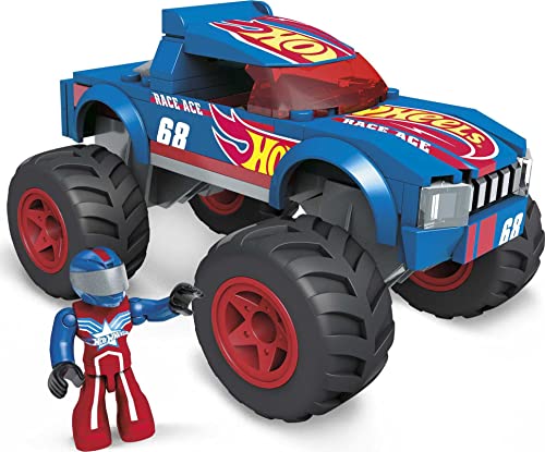 Mega Construx Race Ace Monster Truck,Multi