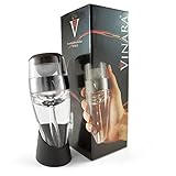 Vinara Wine Aerator Decanter Pourer, Clear