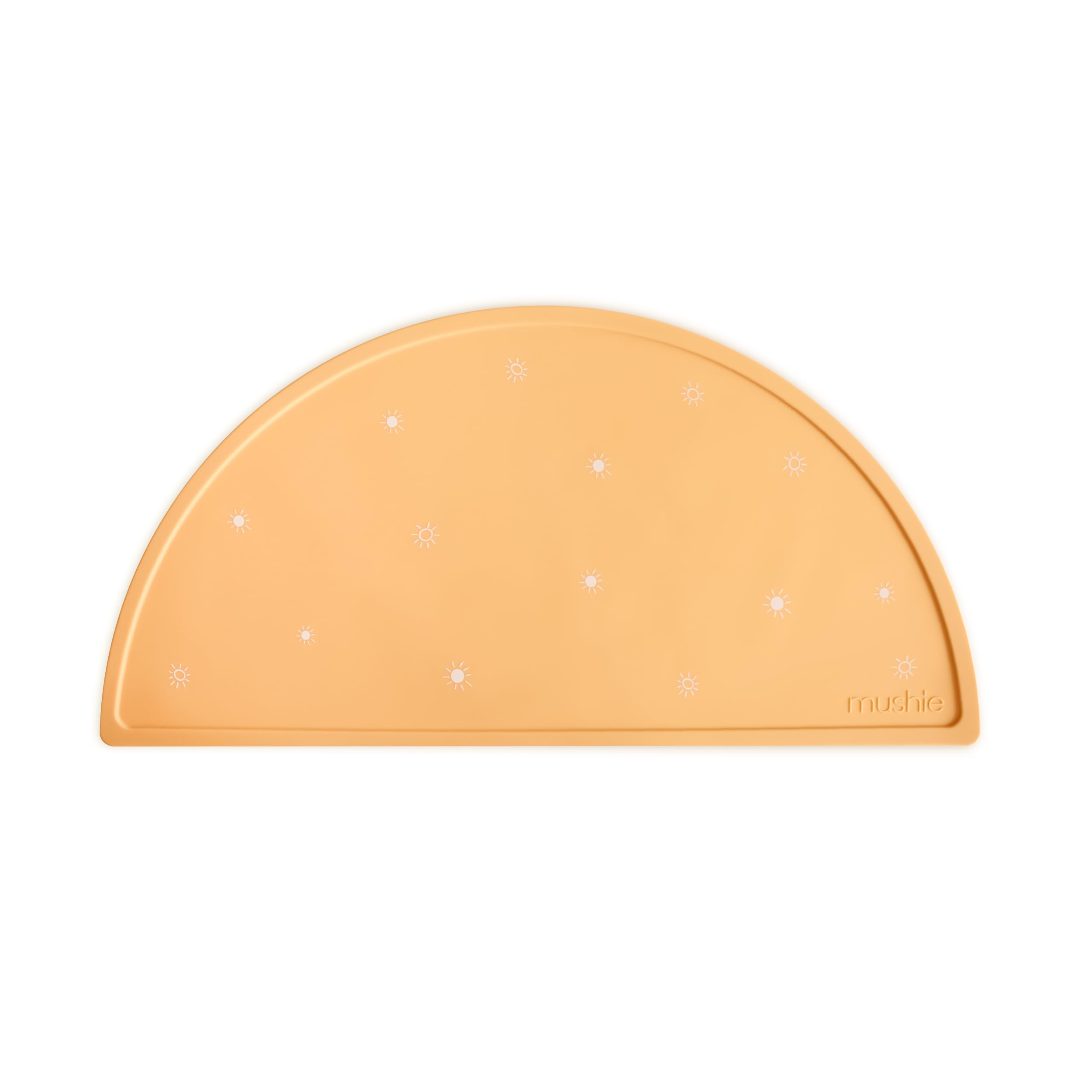 Mushie Sun Silicone Placemat For Kids | Non-Slip Design | Material: Food-Grade Silicone | Easy-To-Clean & Stain Resistant | Bpa & Phthalate Free (Sun)