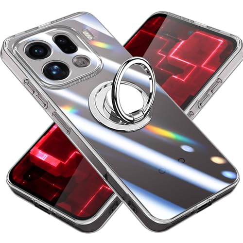 For OPPO Find X9 Pro 5G �P�[�X �N���A �����O�t�� TPU OPPO Find X9 Pro �J�o�[ ��p ���ϖh�~ �ϏՌ� ���^ �P�[�X �ԍڃz���_�[�Ή� ����~�� �����h�~