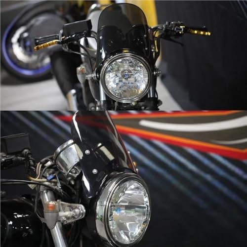 Déflecteur de vent aérodynamique haute résistance pour Thruxton et T100 - 6