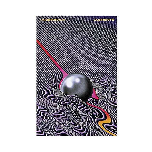 Yezlh Tame Poster Impala Currents Album Cover Poster Canvas Poster Wall Art Decor Print Picture Paintings For Living Room Bedroom Decoration Unframe: 12X18Inch(30X45Cm) #TOP8