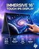 HP OmniBook X Flip 2 en 1, laptop convertible, pantalla táctil 16" 2K IPS, Intel Ultra 7 256V | 16GB RAM LPDDR5X, 1TB SSD PCIe, gráficos Intel Arc, teclado retroiluminado, PC con IA Copilot+, Thunderbolt 4, Wi-Fi 6E, Windows 11 Pro 6