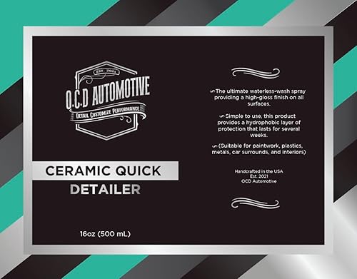 Miniatura 6 de Spray de cerámica de detalle rápido (fórmula concentrada de SiO2 al 15%)