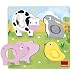 Diset 53055 - Puzzle Animali Fattoria Tattile