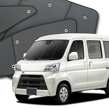 趣味職人　ダイハツ ハイゼットカーゴ(s321v、s331v系)専用サンシェード Amazon | 趣味職人 プライバシー サンシェード 車 ハイゼット