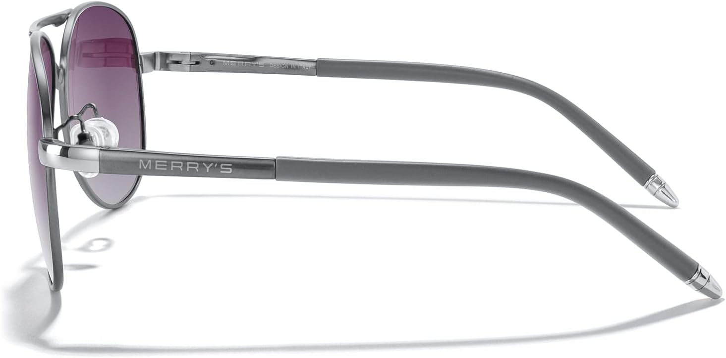 MERRY'S Aviator Sunglasses For Men Women Polarized Driving Sun glasses UV400 Protection S8513 - Image 3