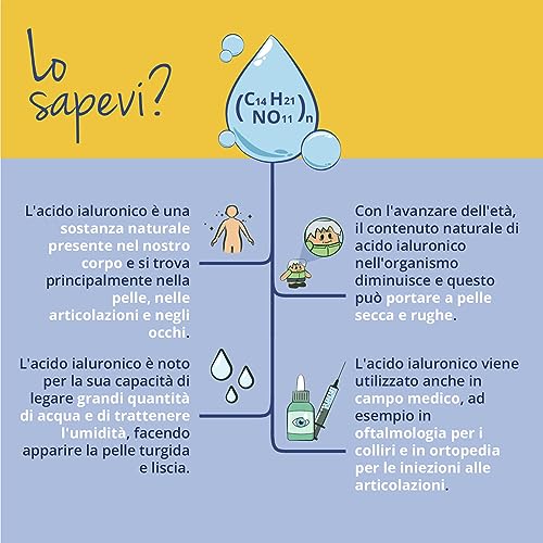 Acido Ialuronico Integratore | 600 mg | 800-1500 kDa | VEGAN | 100% NATURALE da fermentazione | 90 capsule | Hyaluronic Acid | Vegavero® - 5