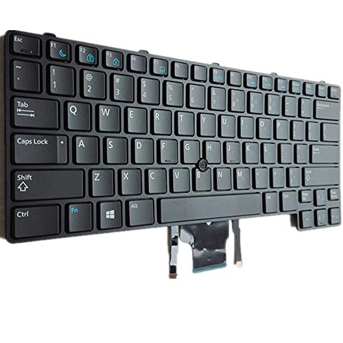 Clavier Dell Latitude 7202 Rugged tablette rechange ordinateur noir version US - 2