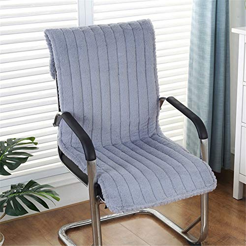Joycaling Chair Cushion High Back Chair Patio Cushion Chaise Lounge Cushion Indoor Outdoor Garden Lounger Patio Cushion 135x40/50cm for Patio Furniture Kitchen (Color : Gray, Size : 40cm)