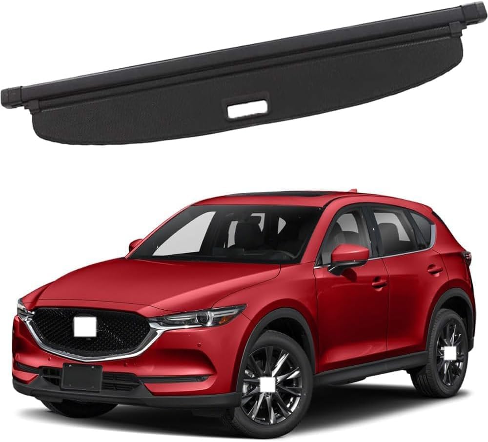 Cubreobjetos retráctil para Mazda CX-5, cubierta protectora para viajes y maletero trasero