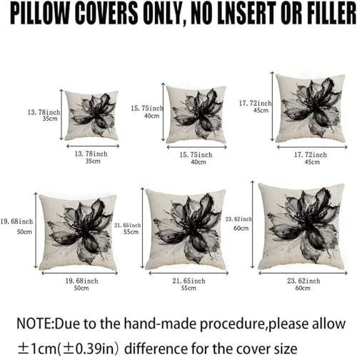 Housse coussin velours imperméable anti-tache 70x70 noir